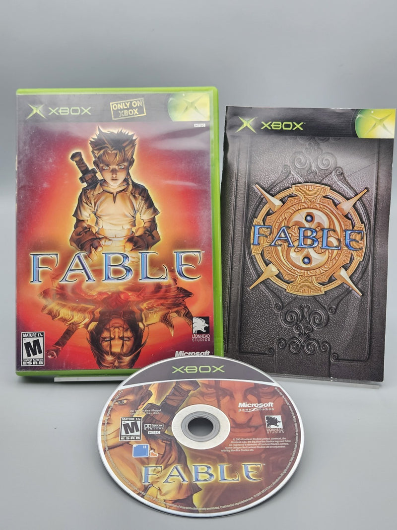 Fable Xbox Complete CIB Tested Refurbished Excellent