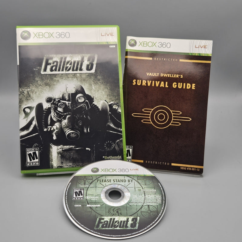 Fallout 3 Xbox 360 Complete Refurbished Excellent