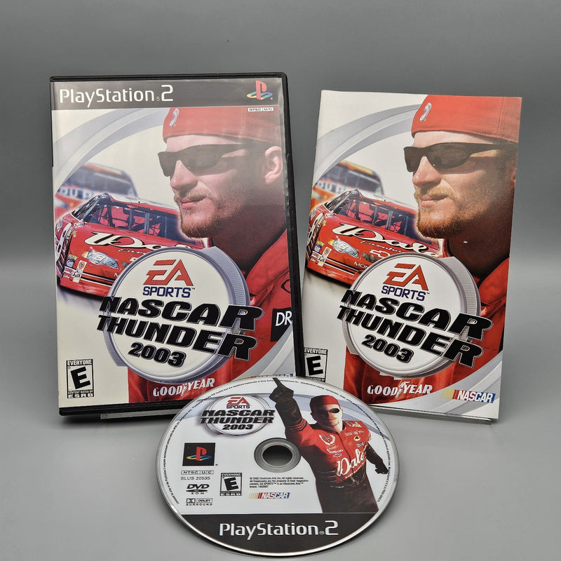 Nascar Thunder 2003 PlayStation 2 PS2 Complete Refurbished Excellent