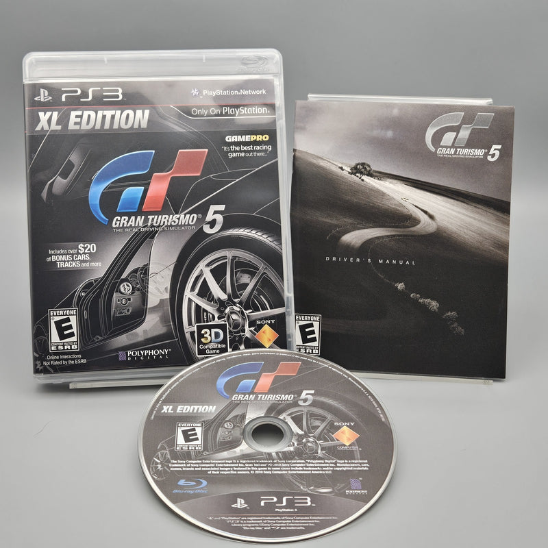 Gran Turismo 5 XL Edition PS3 PlayStation 3 Complete Refurbished Excellent