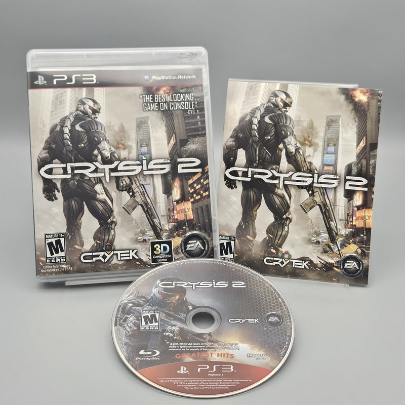 Crysis 2 PS3 PlayStation 3 Complete Refurbished Excellent