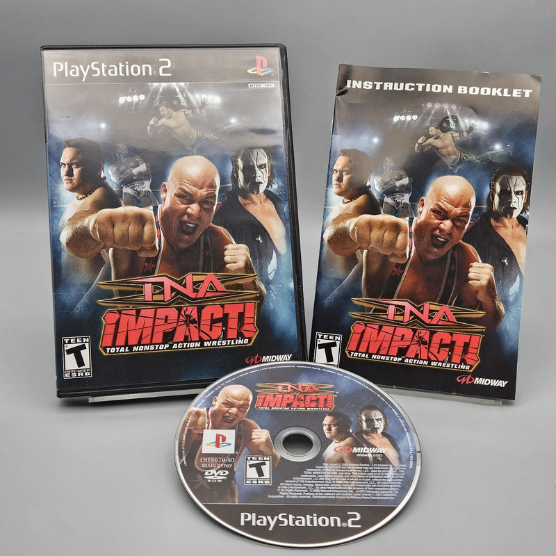 TNA Impact PlayStation 2 PS2 Complete Refurbished Very Good