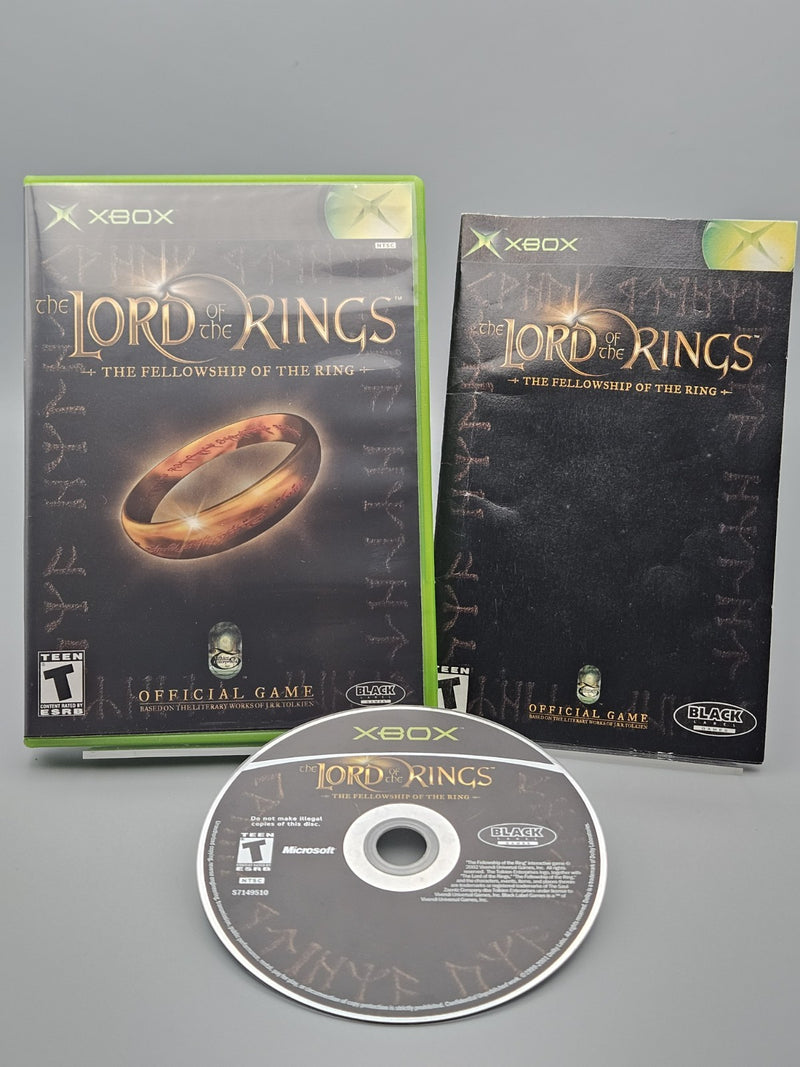 Lord of the Rings The Fellowship of the Ring Xbox Complete CIB Refurbished