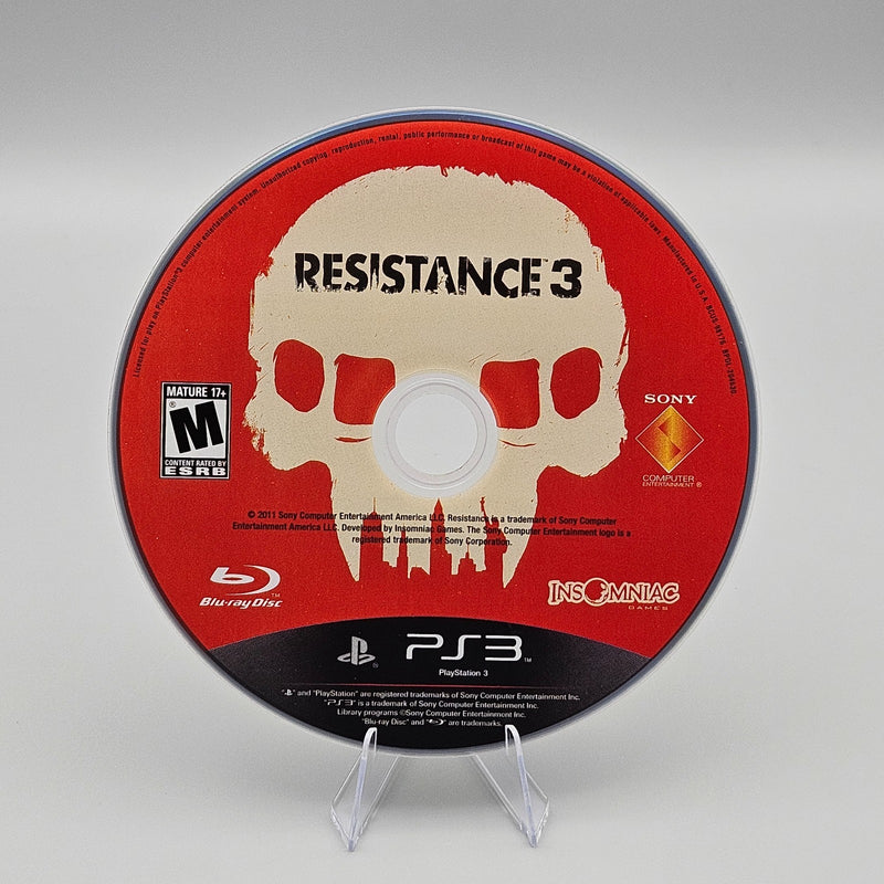 Resistance 3 PlayStation 3 PS3 Disc Only Refurbished Excellent