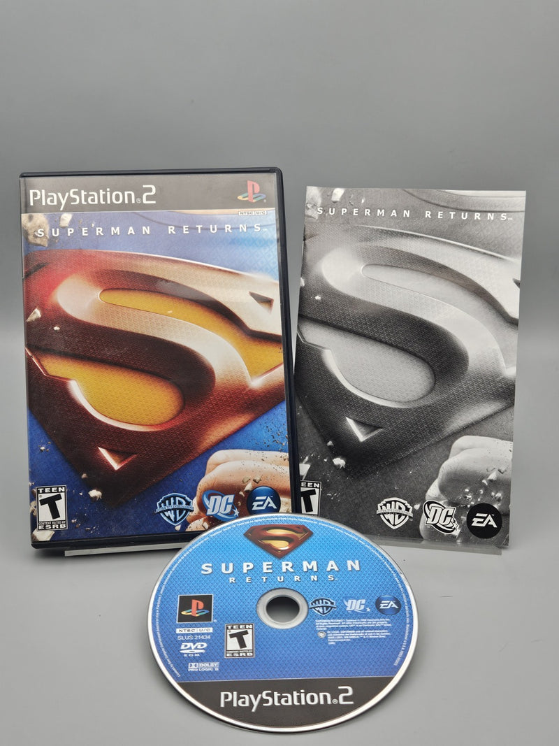 Superman Returns PS2 Playstation 2 CIB Tested Refurbished Excellent