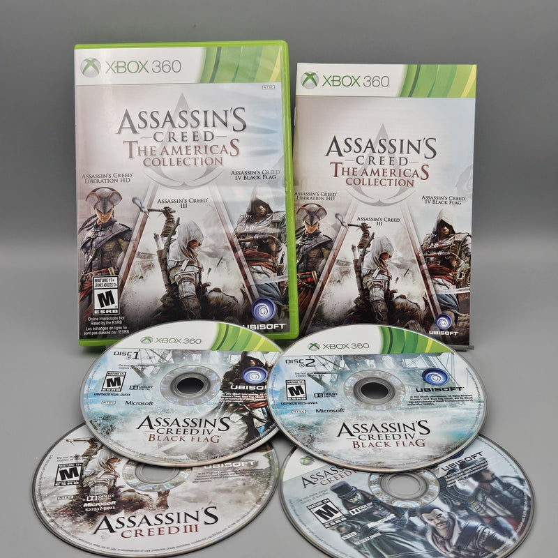 Assassin's Creed The Americas Collection Xbox 360 Complete Refurbished Excellent