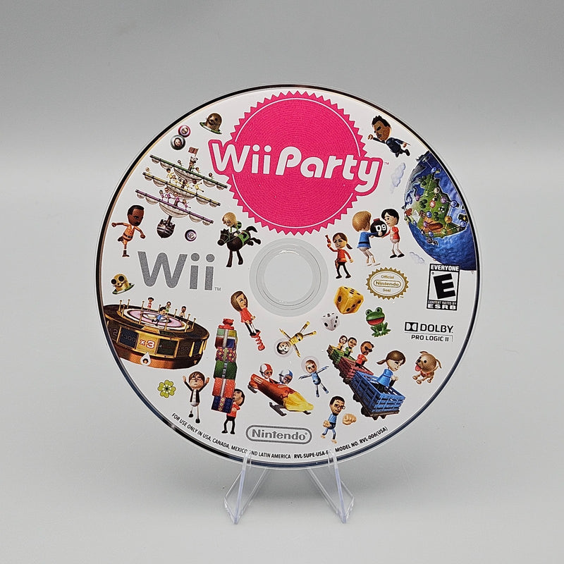 Wii Party Nintendo Wii Disc Only Refurbished Excellent