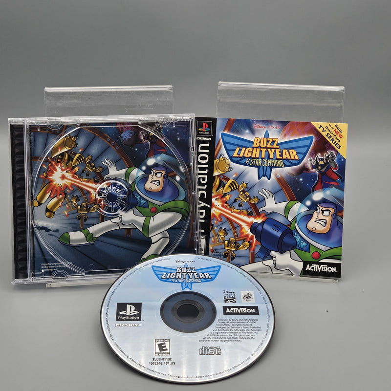 Buzz Lightyear of Star Command PlayStation PS1 Complete Refurbished Excellent