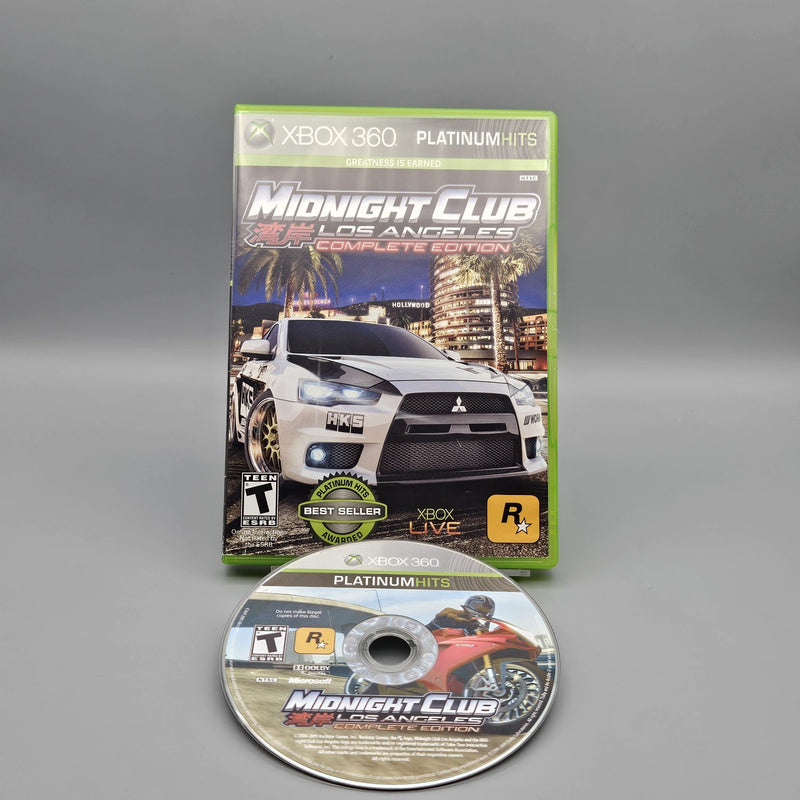 Midnight Club Complete Edition PH Xbox 360 No Manual Refurbished Very Good