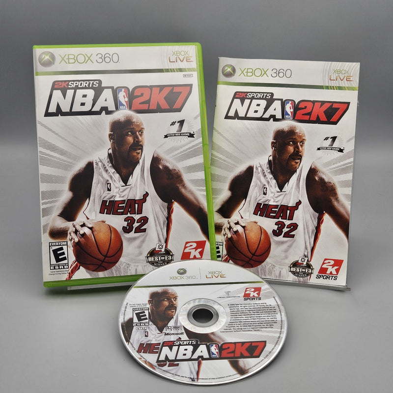 NBA 2K7 Xbox 360 Complete CIB Refurbished Excellent