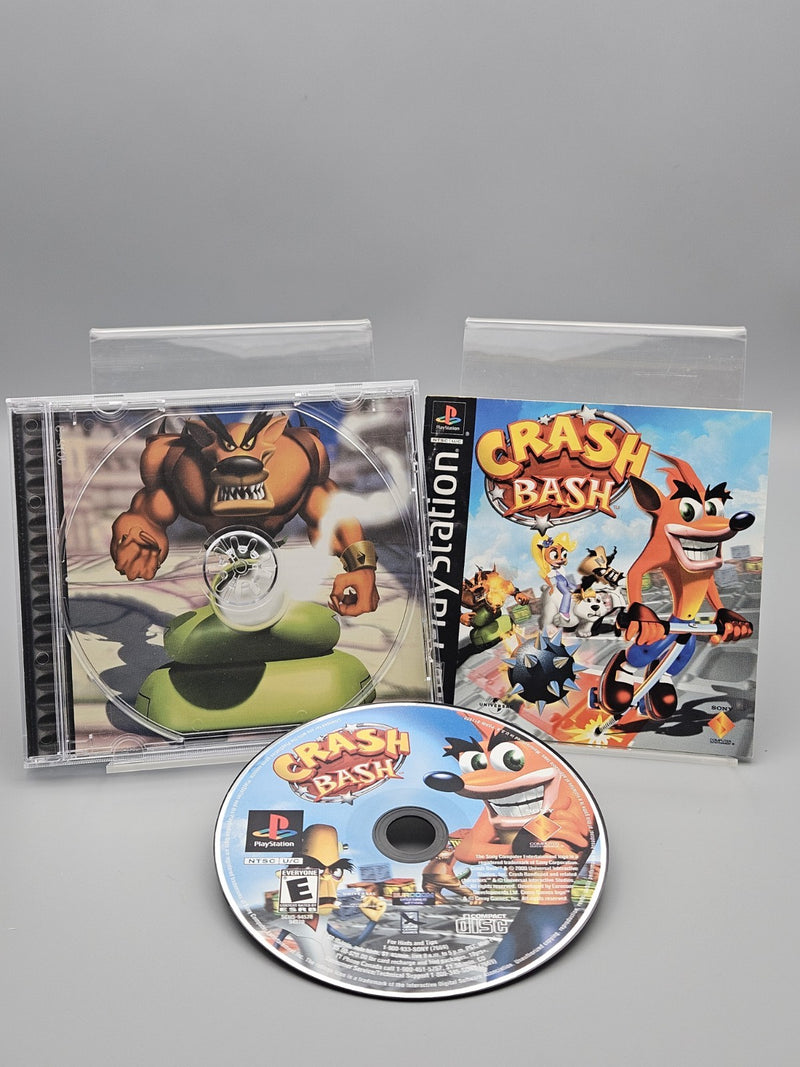 Crash Bash PS1 PlayStation Complete CIB Tested Refurbished Excellent