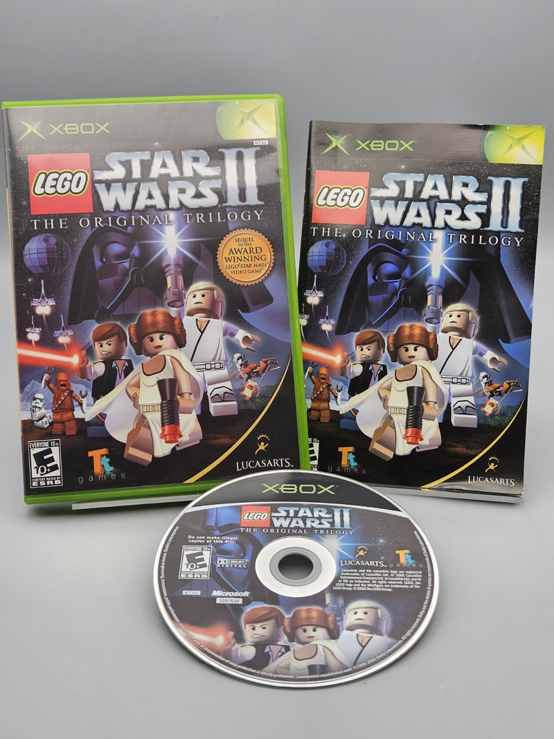 LEGO Star Wars 2 II The Original Trilogy Xbox Complete CIB Tested Refurbished