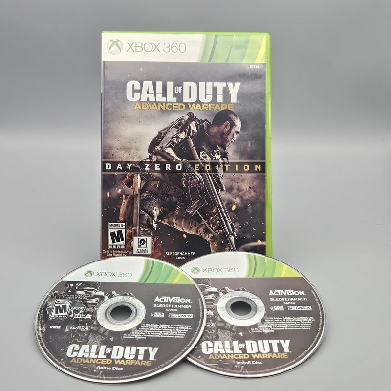 Call of Duty Advanced Warfare Day Zero Edition Xbox 360 CIB Complete Excellent