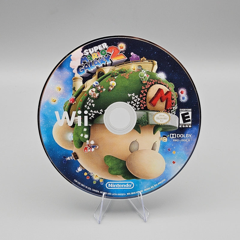 Super Mario Galaxy 2 Nintendo Wii Disc Only Refurbished Excellent