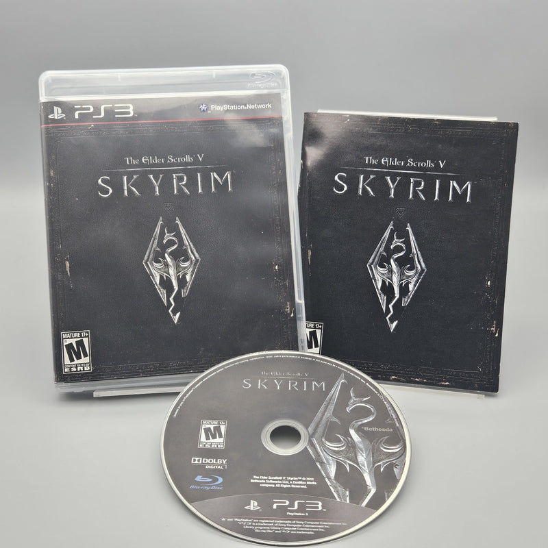 Elder Scrolls V Skyrim PS3 PlayStation 3 Complete Refurbished Excellent