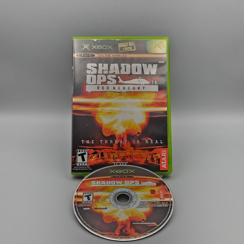 Shadow Ops Red Mercury Xbox No Manual Refurbished Very Good