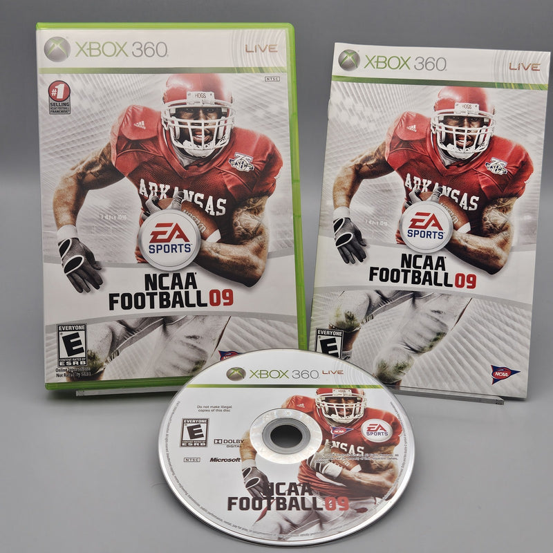 NCAA Football 09 Xbox 360 Complete Refurbished Excellent
