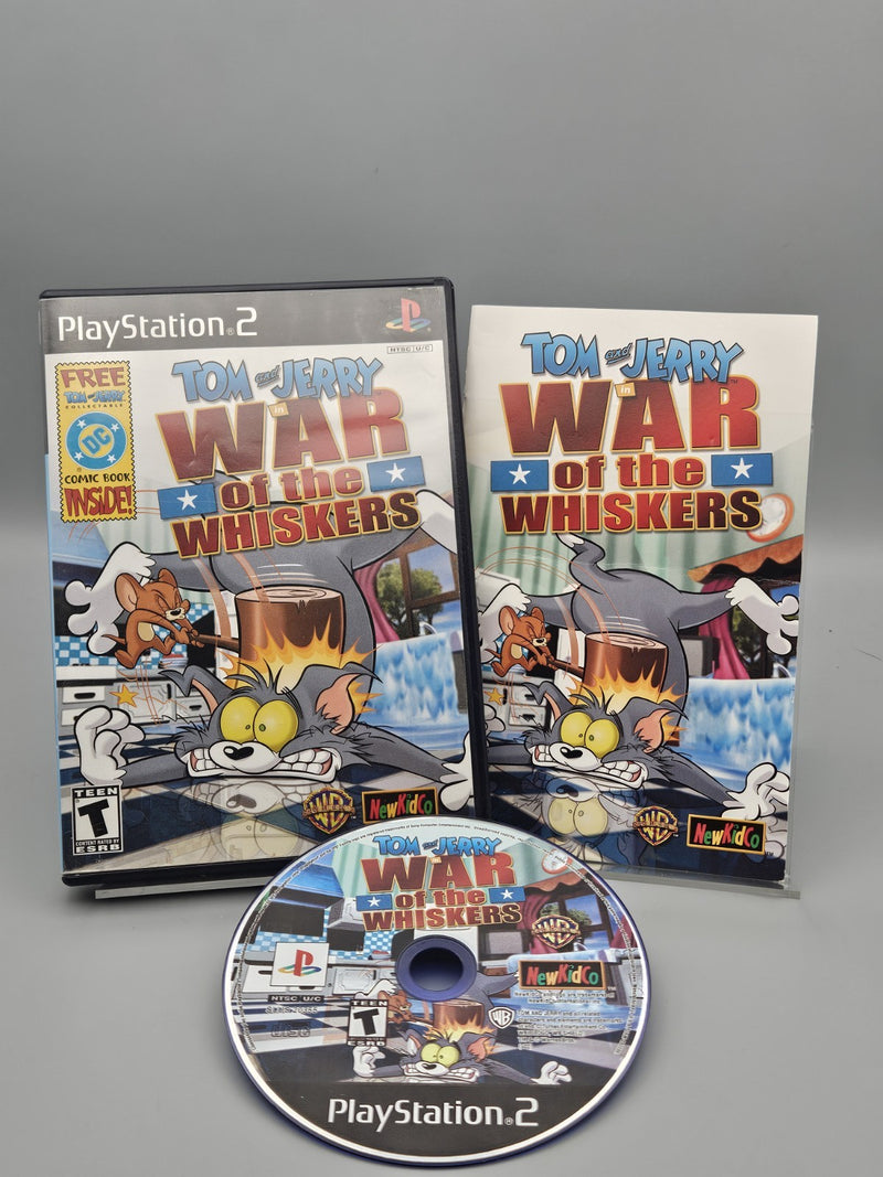 Tom and Jerry War of the Whiskers PlayStation 2 PS2 CIB Refurbished Excellent