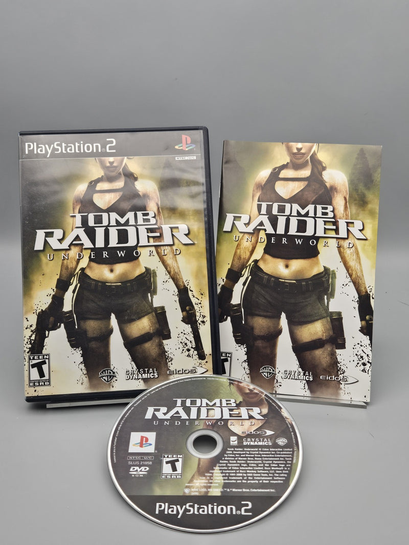 Tomb Raider: Underworld PlayStation 2 CIB Tested Refurbished Excellent