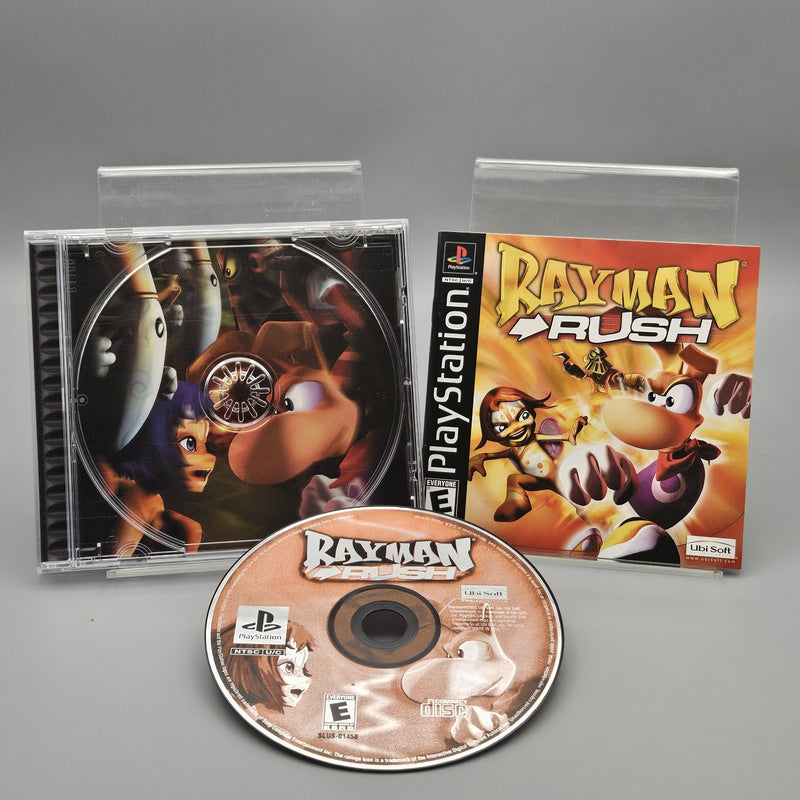 Rayman Rush Playstation PS1 Complete CIB Refurbished Excellent