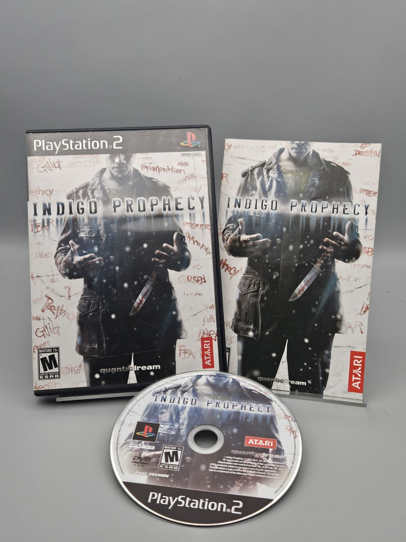 Indigo Prophecy Playstation 2 PS2 CIB Tested Refurbished Excellent