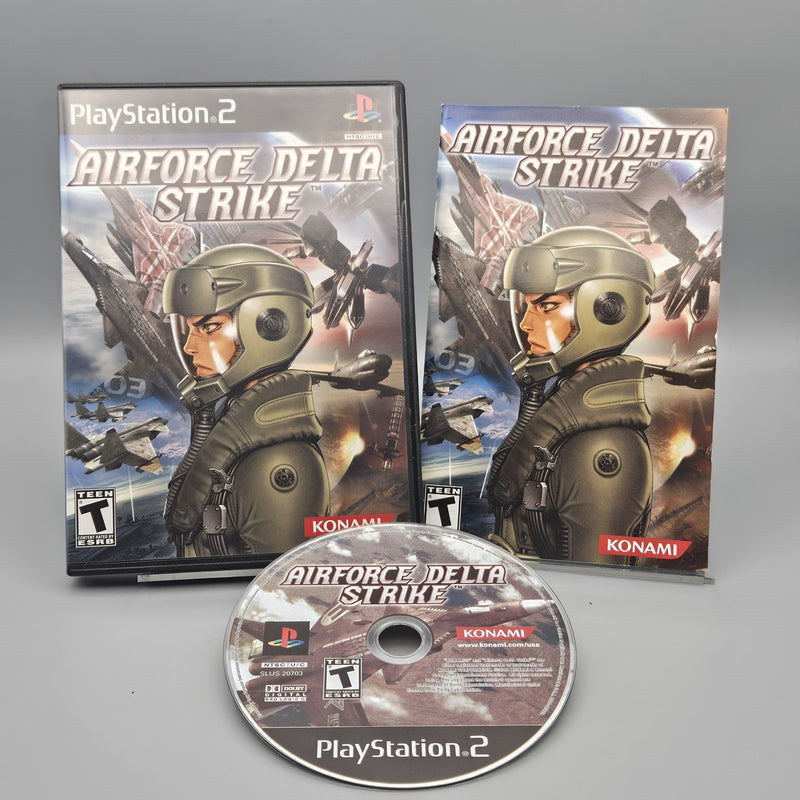 AirForce Delta Strike PS2 Playstation 2 Complete Refurbished Excellent