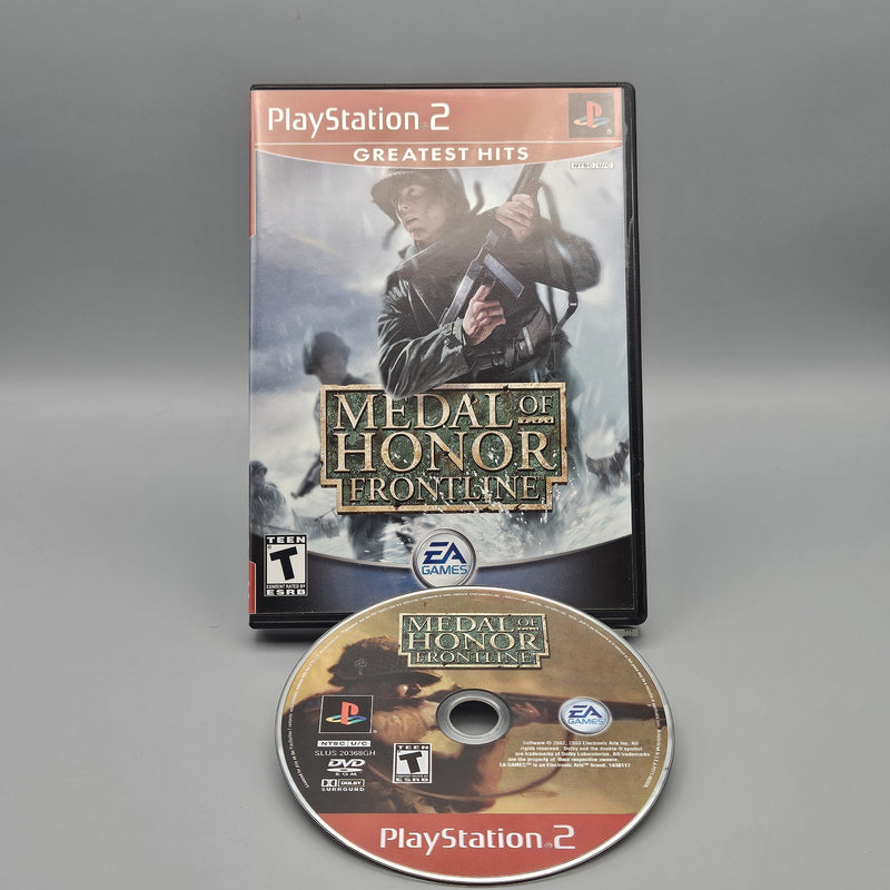 Medal of Honor Frontline PS2 PlayStation 2 GH No Manual Refurbished Very Good