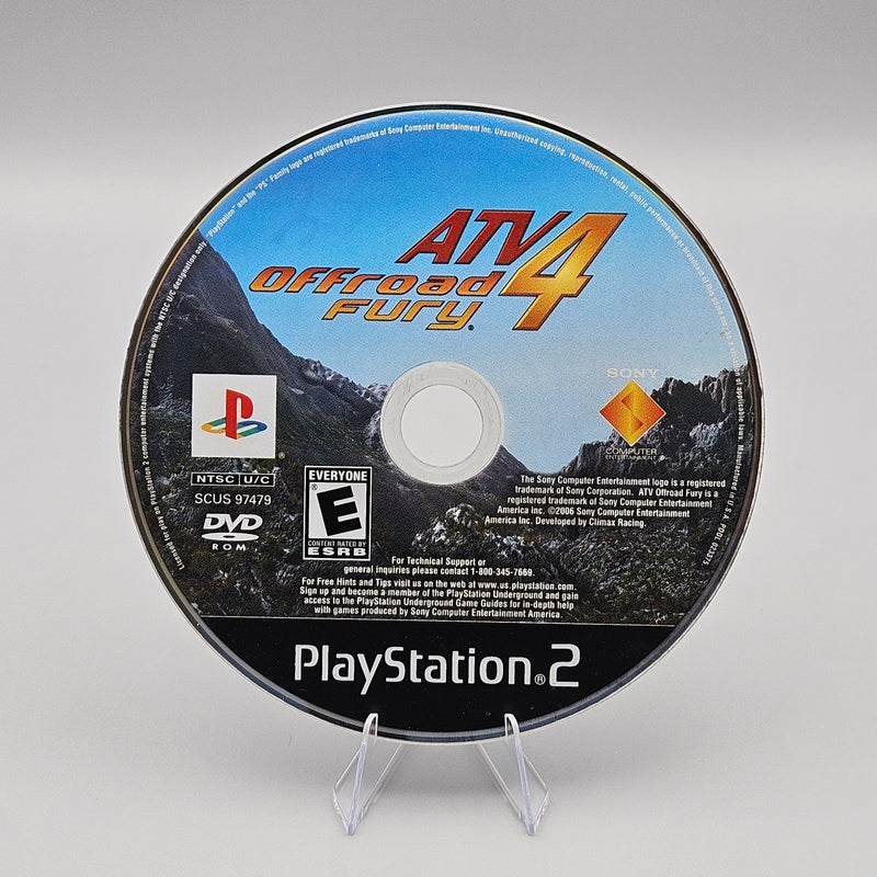 ATV Offroad Fury 4 PS2 PlayStation 2 Disc Only Refurbished Excellent