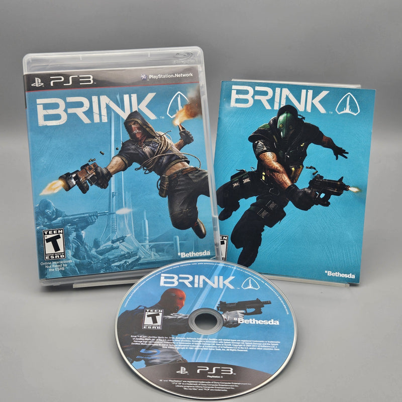 Brink PlayStation 3 PS3 Complete Refurbished Excellent