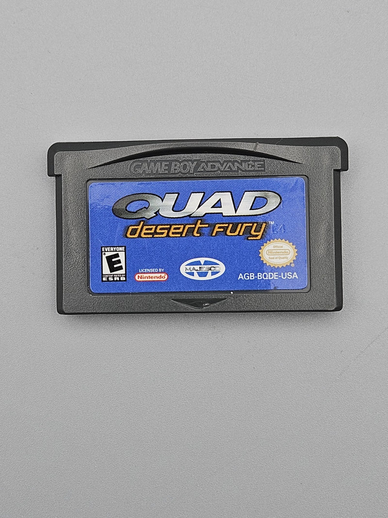 Quad Desert Fury GBA Game Boy Advance Cart Only Tested Refurbished Excellent