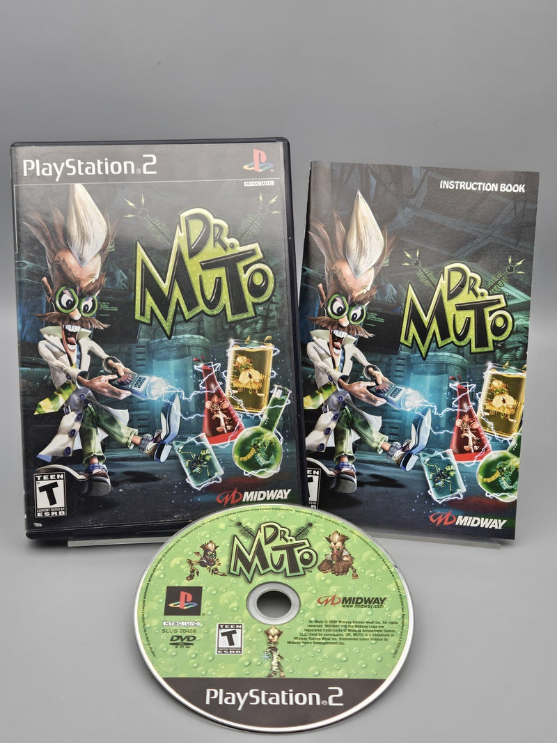 Dr. Muto PlayStation 2 PS2 CIB Tested Refurbished Excellent