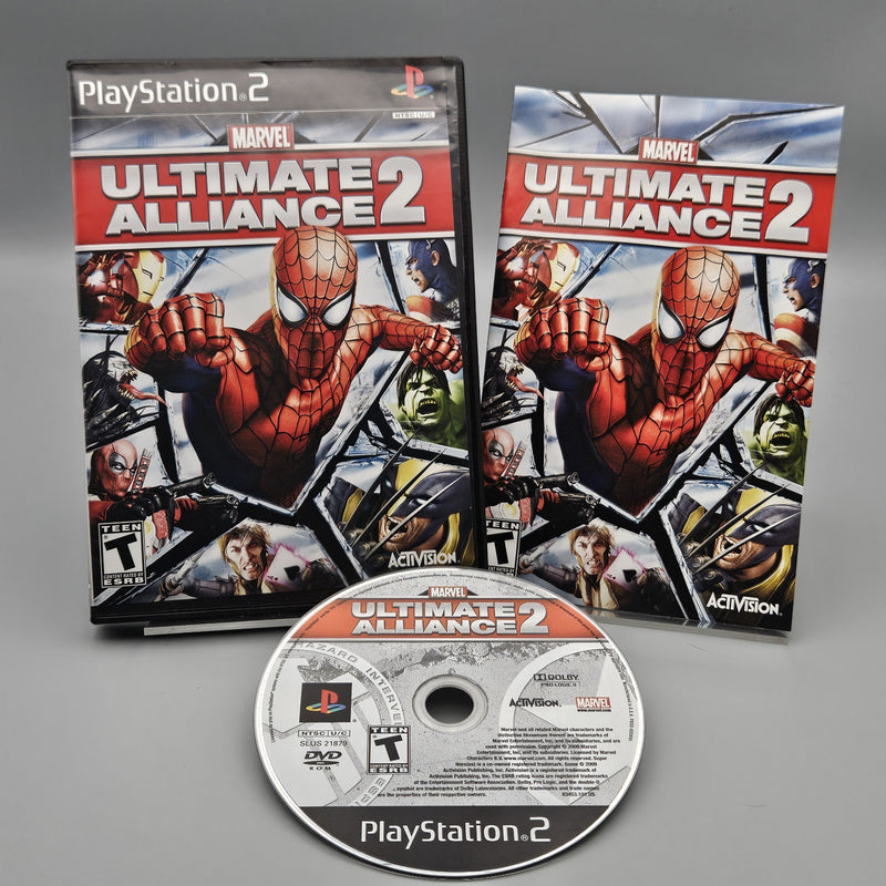 Marvel Ultimate Alliance 2 Playstation 2 PS2 CIB Tested Refurbished Excellent
