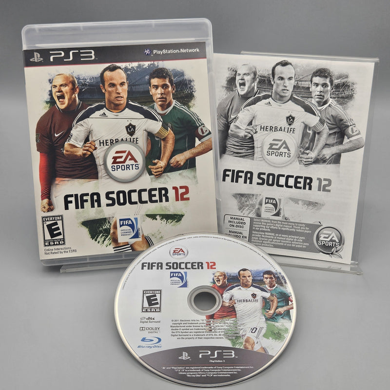 FIFA Soccer 12 PS3 Playstation 3 Complete Refurbished Excellent