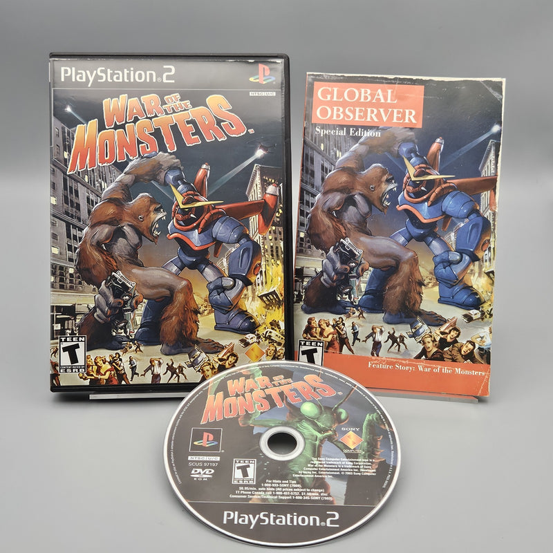 War of the Monsters PlayStation 2 PS2 Complete CIB Refurbished Excellent