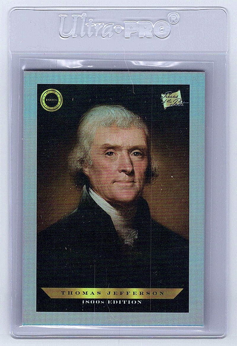 Thomas Jefferson- 2024 Pieces of The Past 1800's Edition Gold Base #117