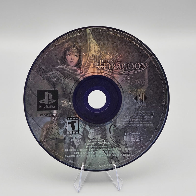 Legend of Dragoon PlayStation PS1 Disc 3 GH Disc Only Refurbished Excellent