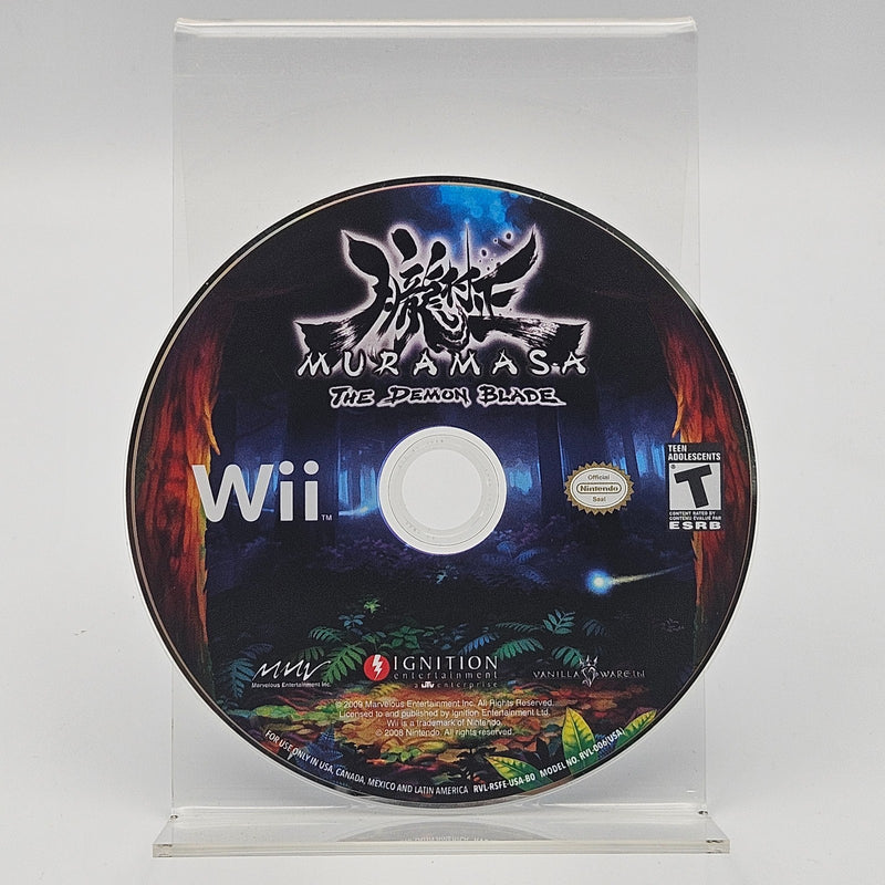 Muramasa The Demon Blade Nintendo Wii Disc Only Refurbished Excellent