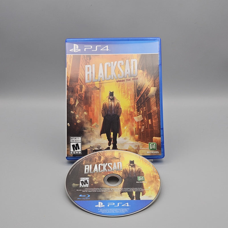 Blacksad Under the Skin PS4 PlayStation 4 Complete Refurbished Excellent