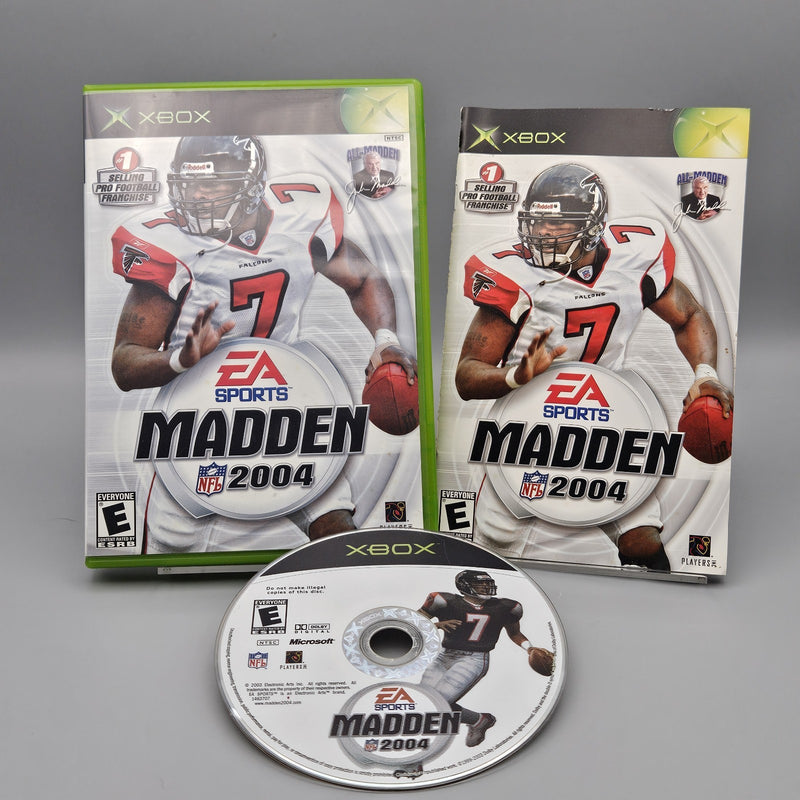 Madden NFL 2004 Xbox Complete Refurbished Excellent