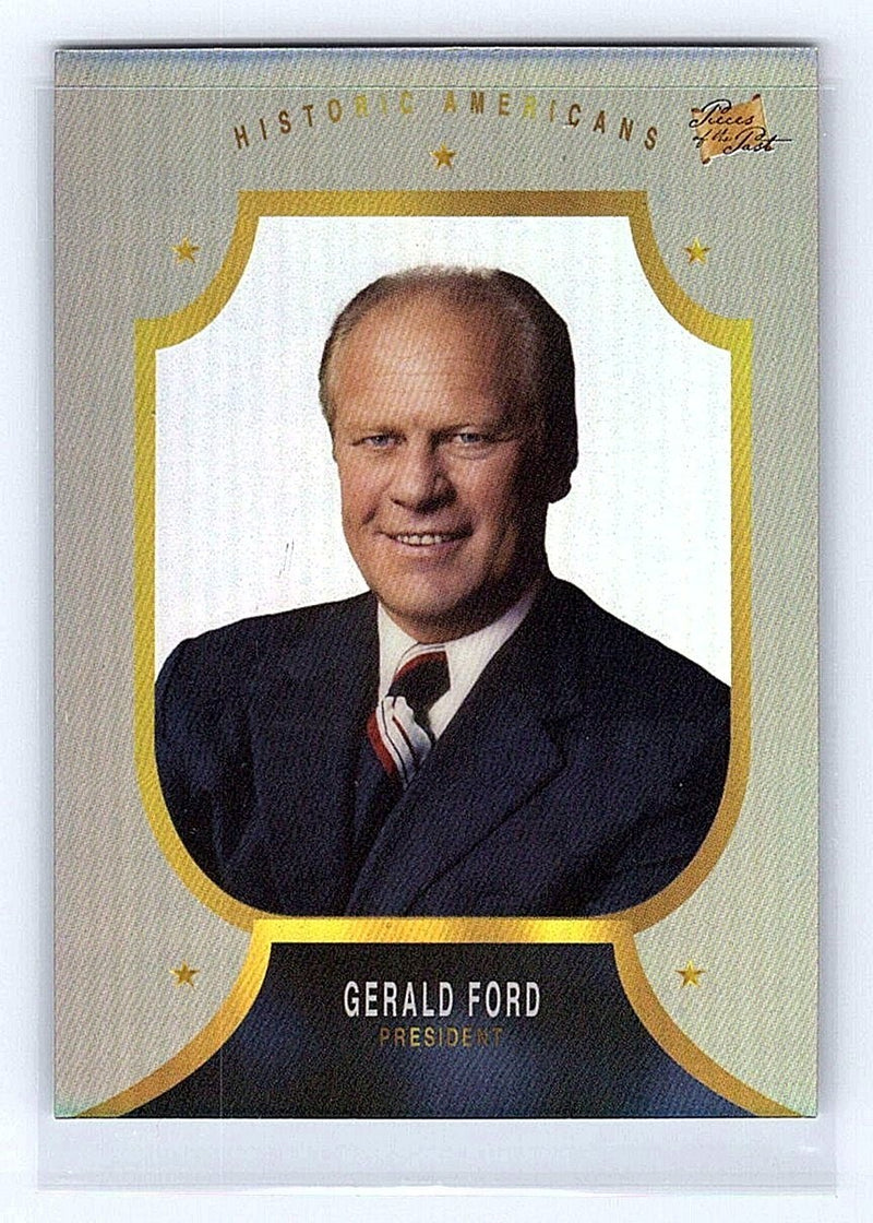 Gerald Ford #37- 2023 Pieces of the Past Historical Premium Edition- POTUS
