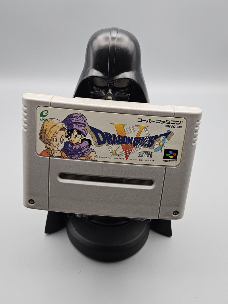 Vintage Dragon Quest V Super Famicom Japan Nintendo SNES RPG Game Cartridge