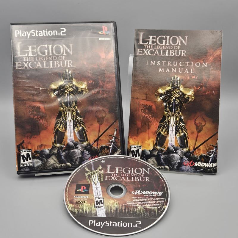 Legion The Legend of Excalibur PS2 Playstation 2 Complete Refurbished Very Good