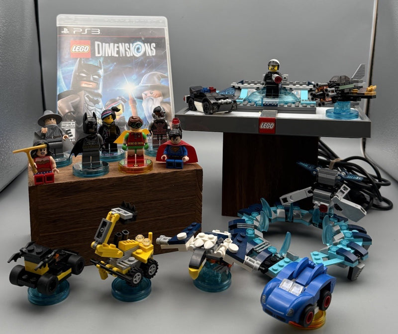 Lego Dimensions Portal Base & Mini Figures w/ PS3 Game Complete Excellent