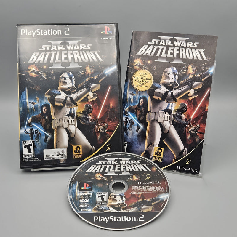 Star Wars Battlefront II Playstation 2 PS2 CIB Tested Refurbished Very Good