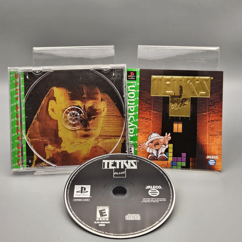 Tetris Plus PS1 PlayStation GH Gold Foil Complete Refurbished Excellent