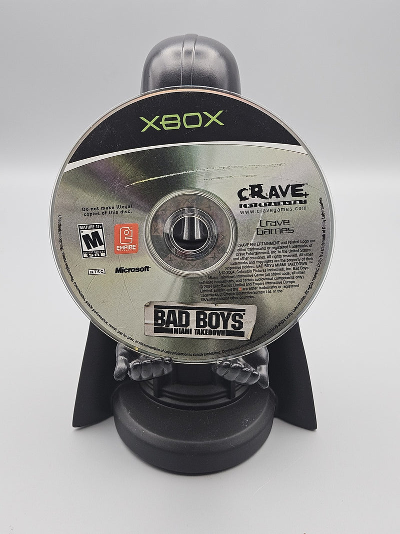 Bad Boys Miami Takedown Xbox Video Game Disc Mature Crave Games Tested