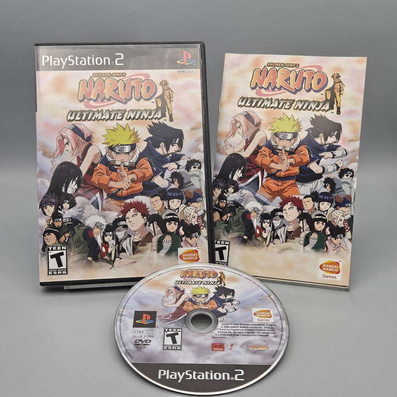 Naruto Ultimate Ninja PS2 PlayStation 2 Complete Refurbished Excellent