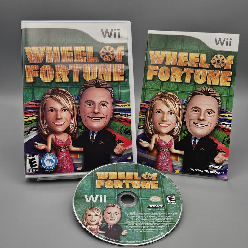 Wheel of Fortune Wii Complete Refurbished Excellent