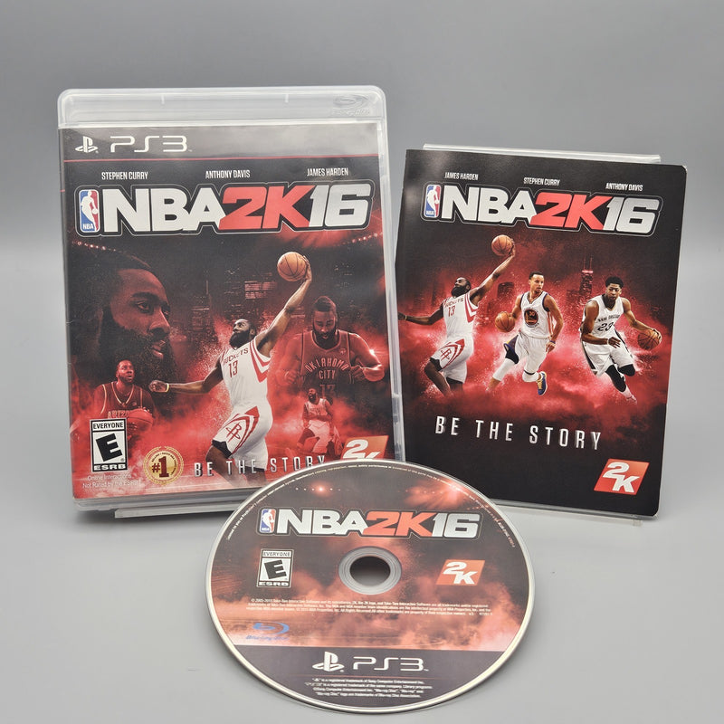 NBA 2K16 PS3 PlayStation 3 James Harden Complete Refurbished Excellent