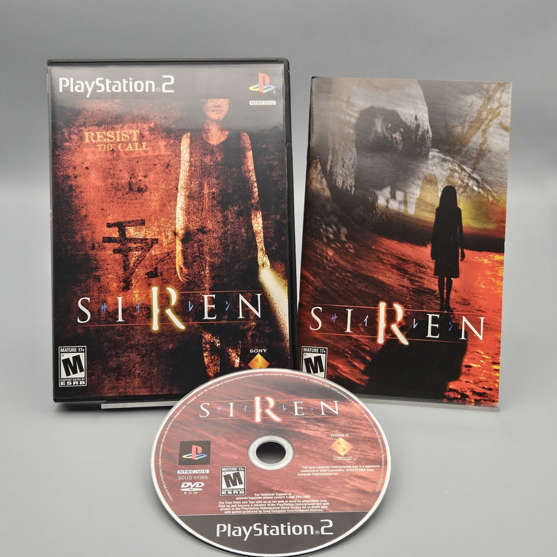 Siren PlayStation 2 PS2 Complete CIB Refurbished Excellent